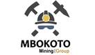 Mbokoto Mining Group — mining operations branding with hard hat and pickaxes